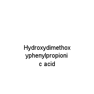 Hydroxydimethoxyphenylpropionic acid